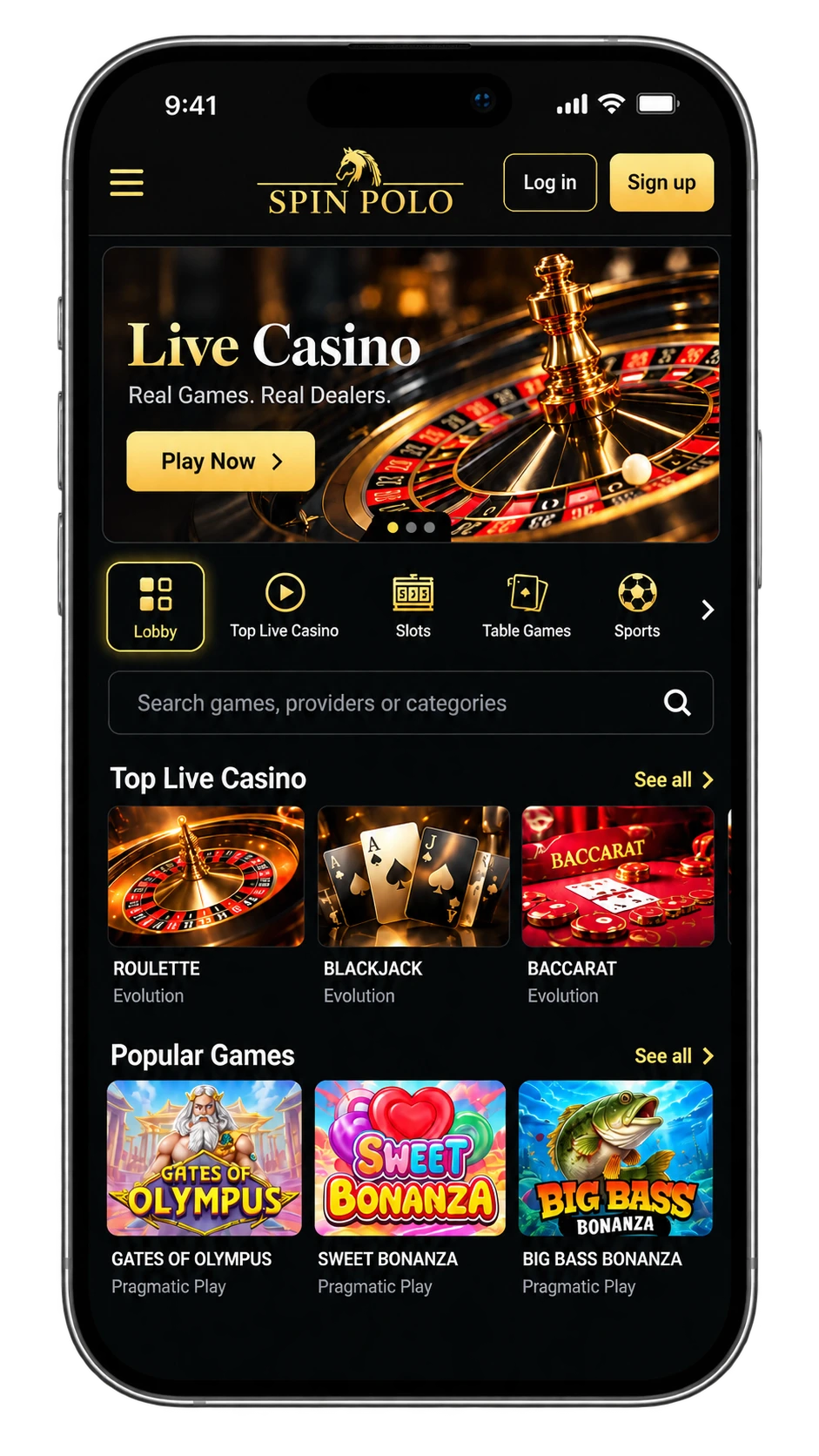 Spinpolo Casino App